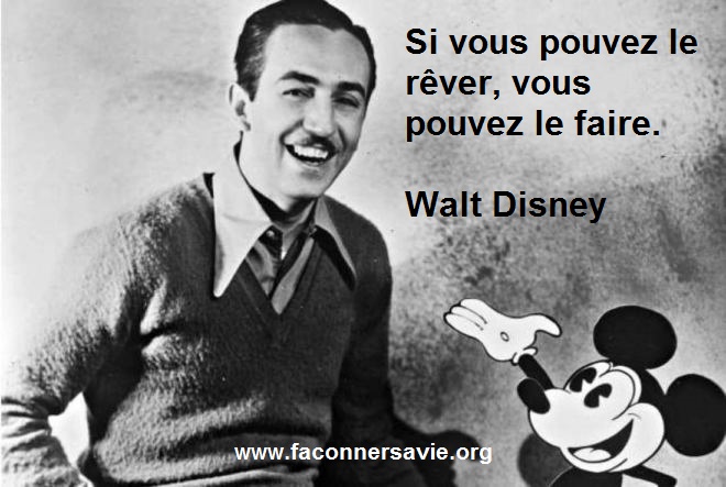 faconner sa vie 5 Règles inspirantes pour atteindre vos objectifs de vie coaching bien-être la meilleure citation de walt disney.jpg