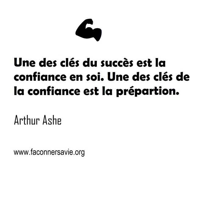 14 choses à faire avant un entretien d'embauche coaching pro business coach conseils entreprise citation inspirante senèque ARTHUR ASHE